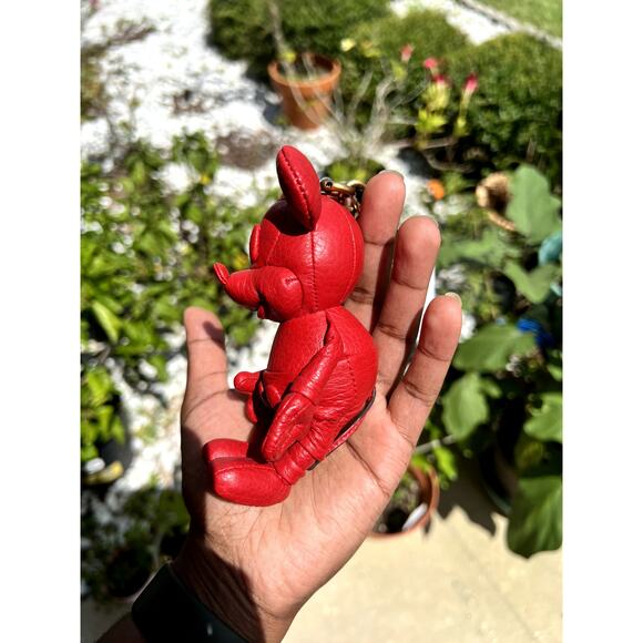 Disney X Coach Mickey Mouse Collectible Bag Charm - Picture 5 of 7